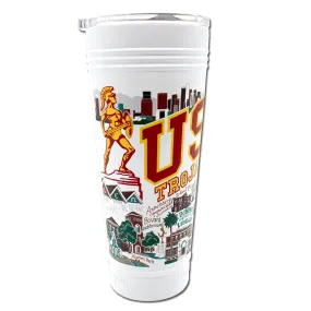 Southern California, University of (USC) Collegiate Thermal Tumbler in White - Limited Edition!