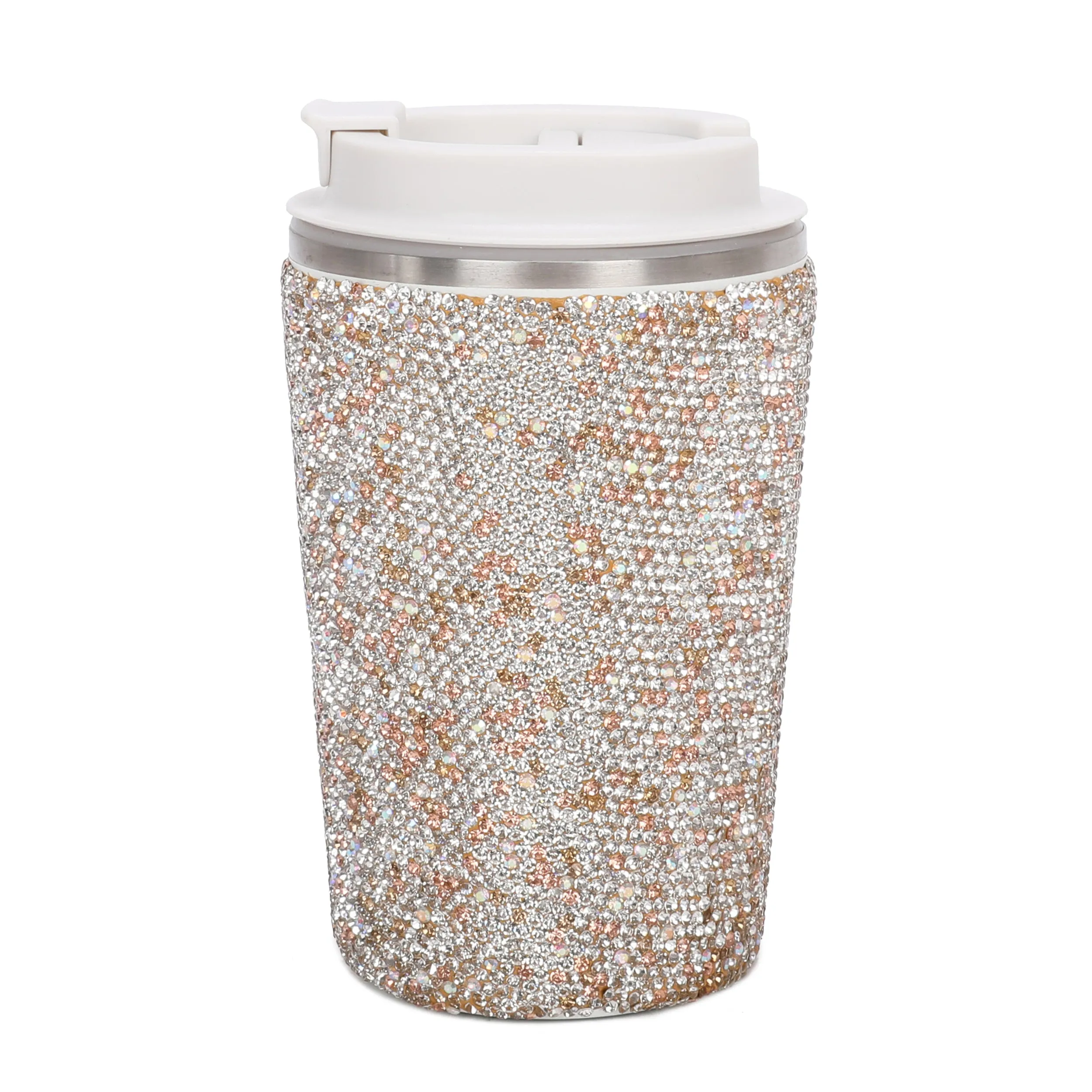 SPARKLE SIP THERMAL TUMBLER (CRYSTAL COFFEE/TEA CUP)