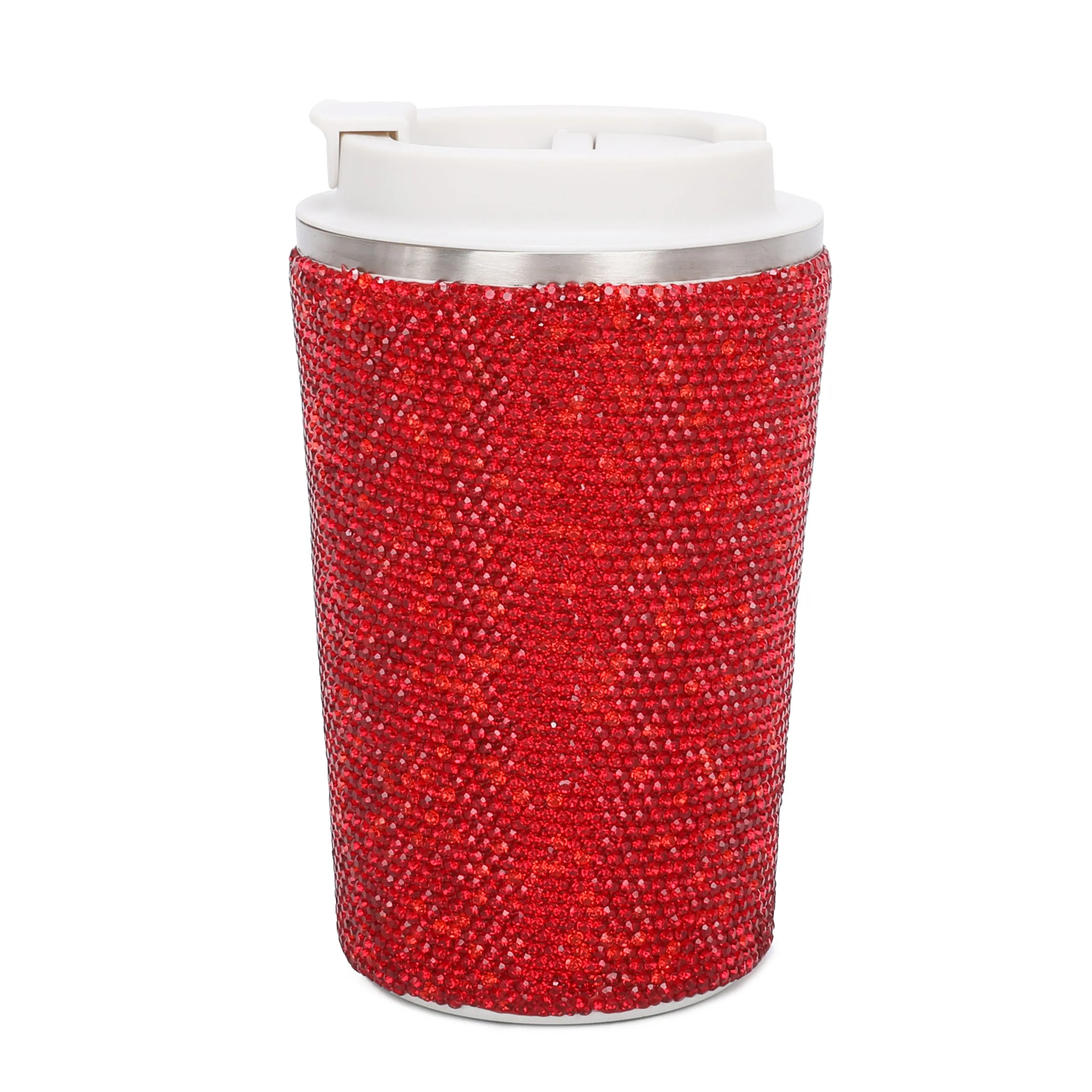 SPARKLE SIP THERMAL TUMBLER (CRYSTAL COFFEE/TEA CUP)