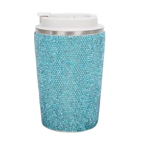 SPARKLE SIP THERMAL TUMBLER (CRYSTAL COFFEE/TEA CUP)