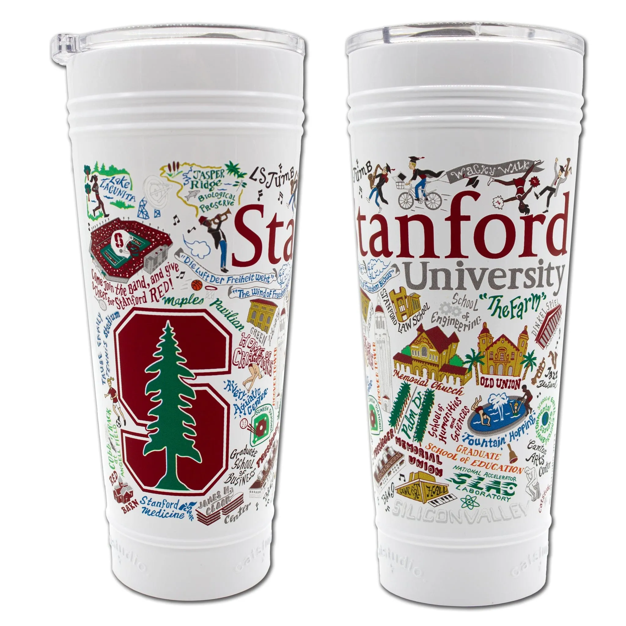 Stanford University Collegiate Thermal Tumbler in White - Limited Edition!