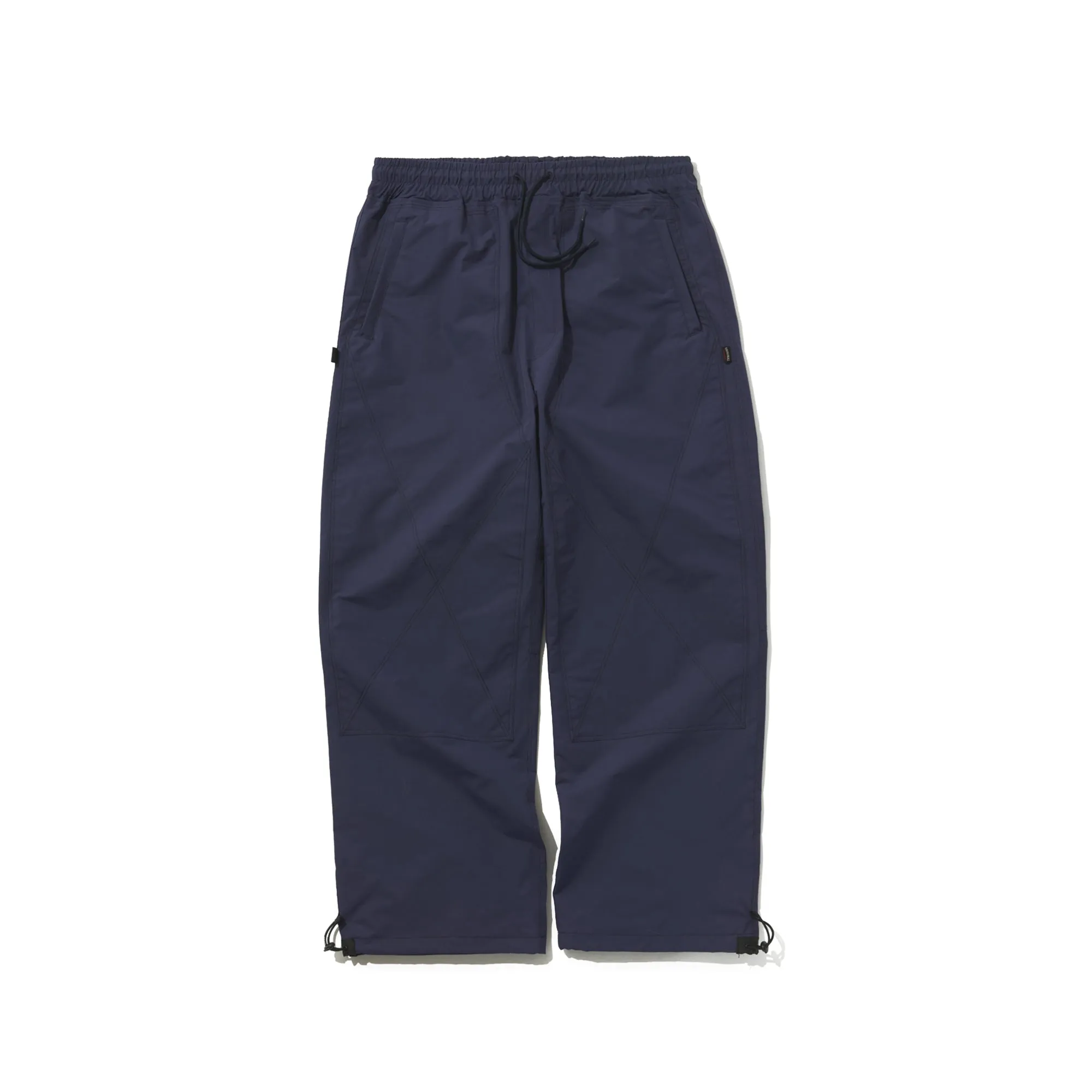 STITCH BOX WIDE TRACK PANTS PURPLE