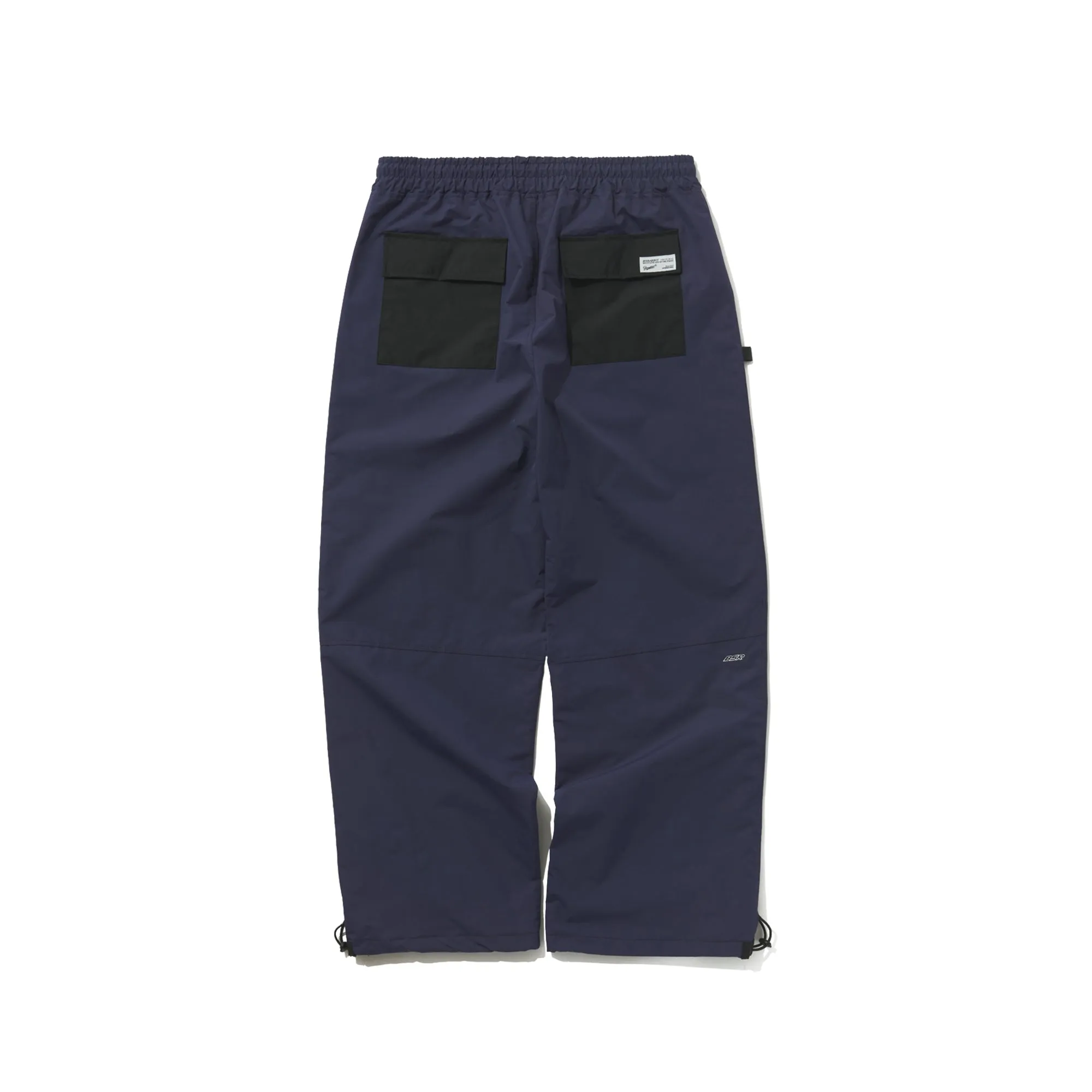 STITCH BOX WIDE TRACK PANTS PURPLE