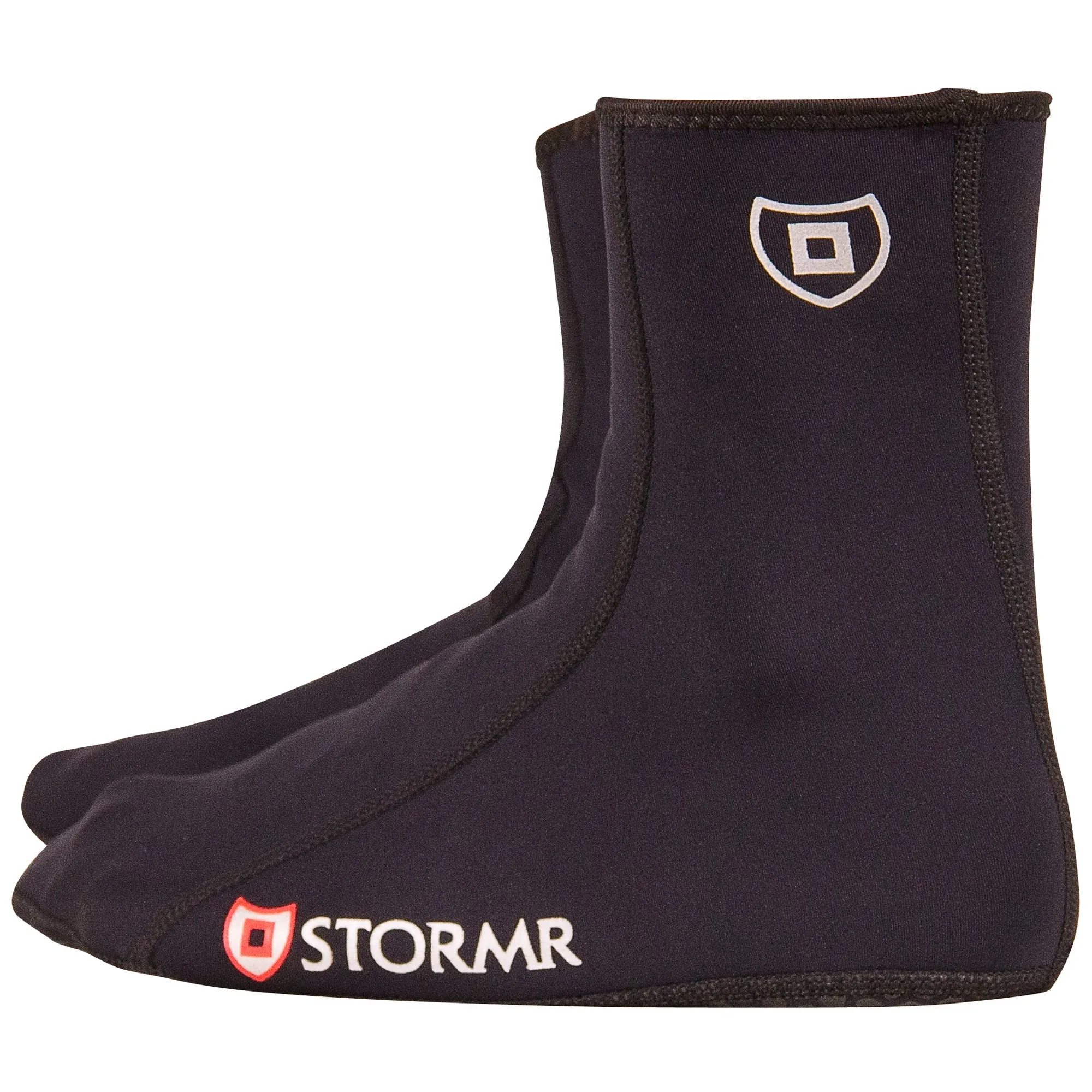 Stormr Unisex Sock (Lightweight) Black Neoprene Flat-Locked Seams