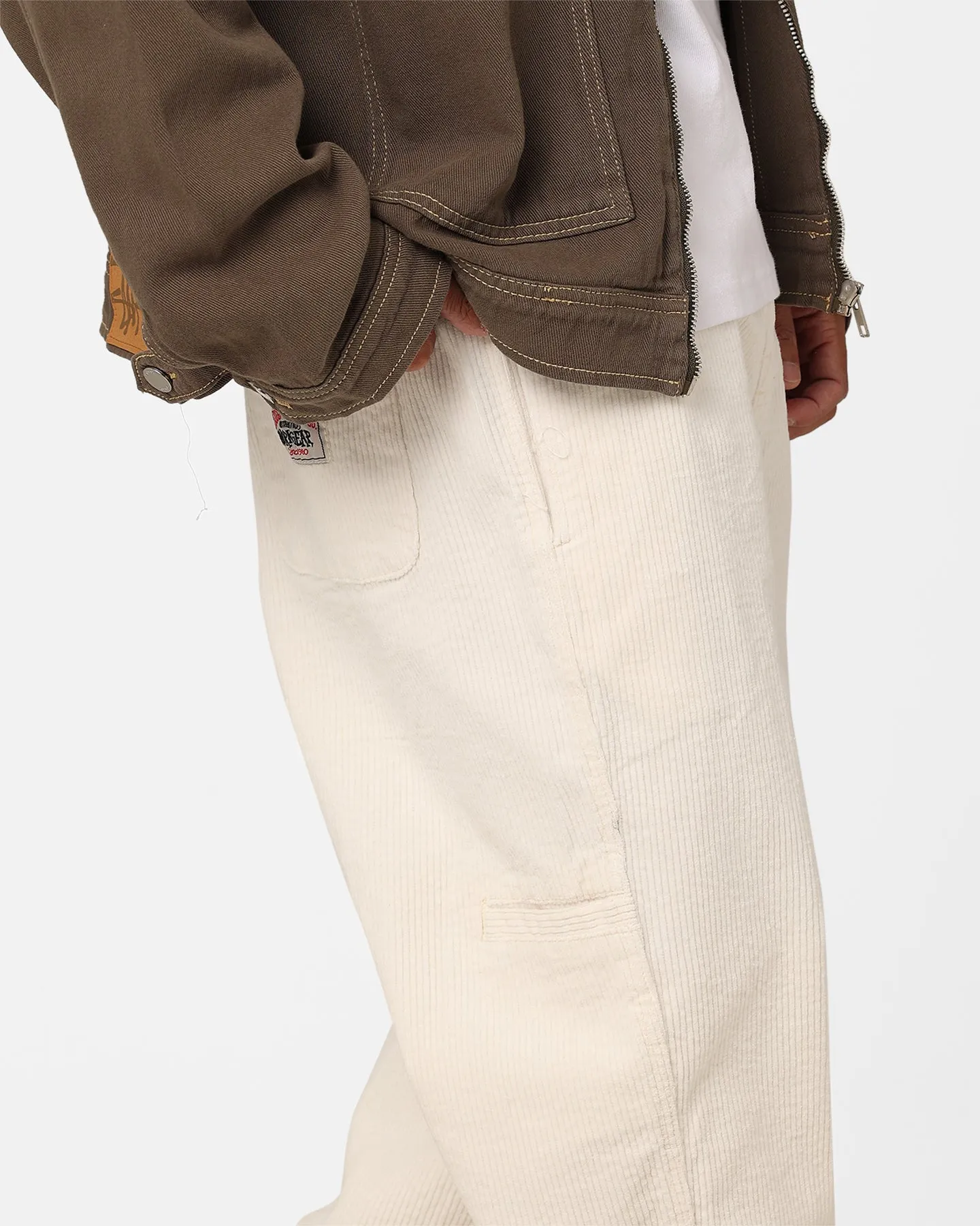 Stussy Workgear Beach Pants Washed White