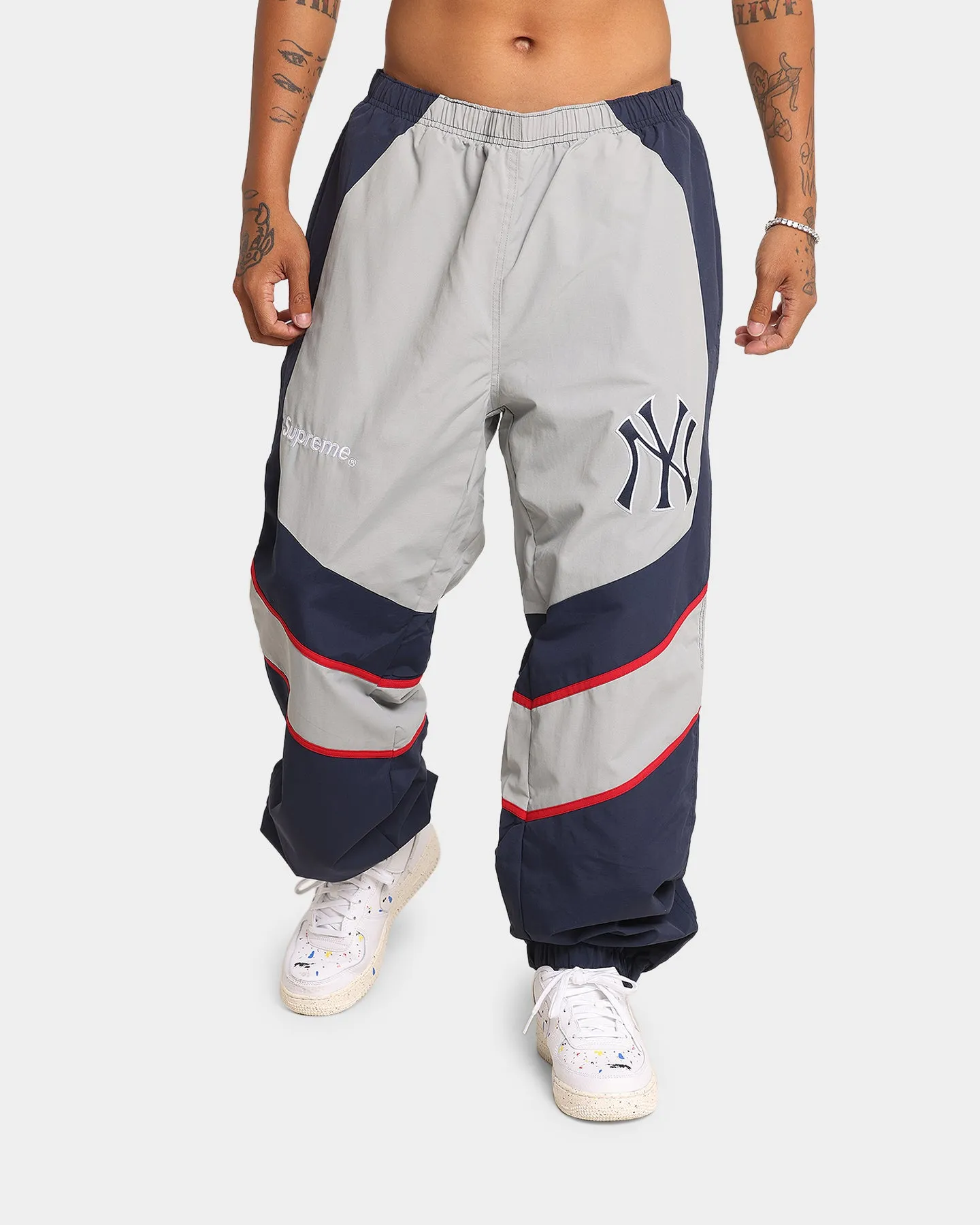 Supreme New York Yankees Track Pants Navy