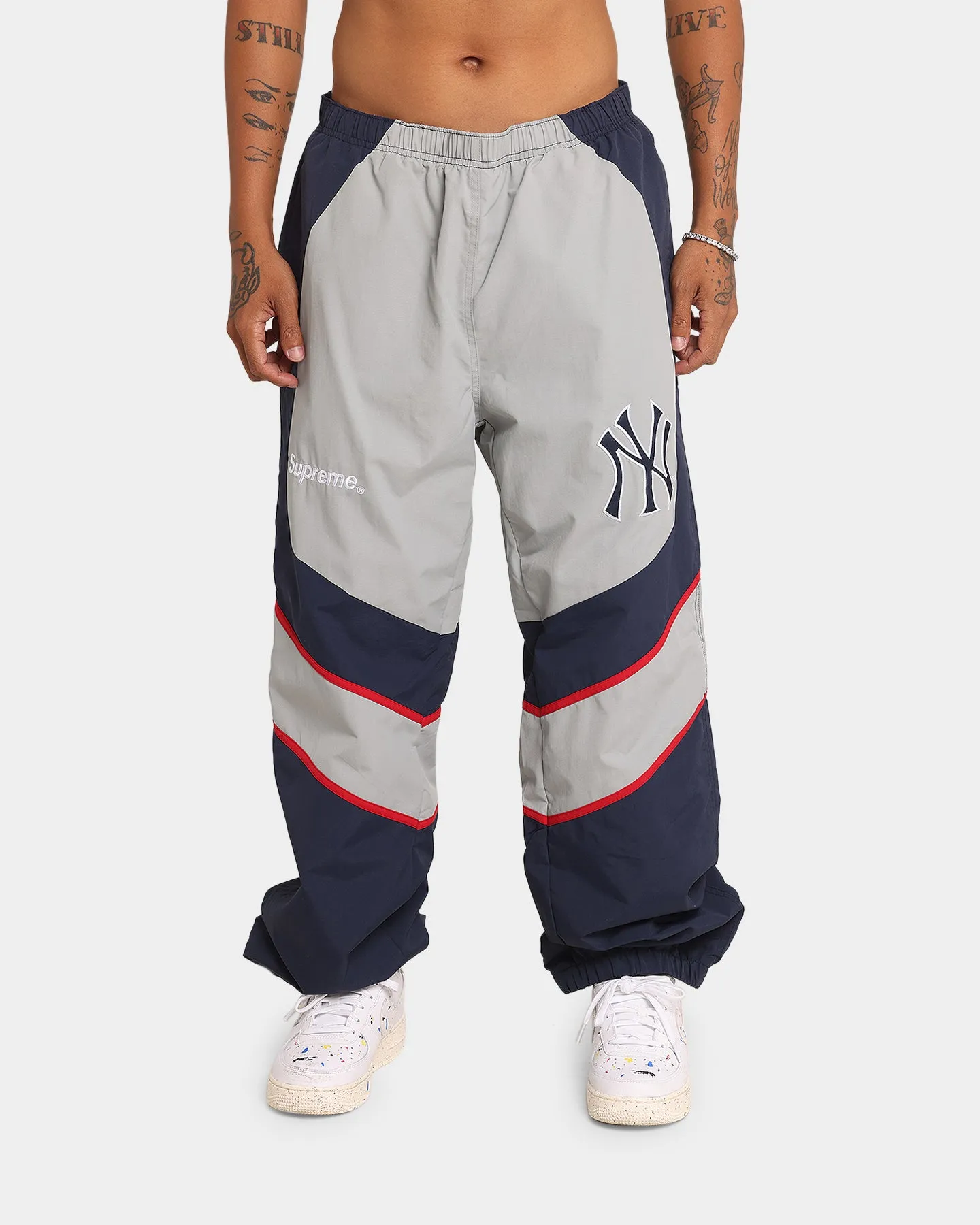 Supreme New York Yankees Track Pants Navy