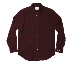 Teca Flannel Shirt | Bordeaux