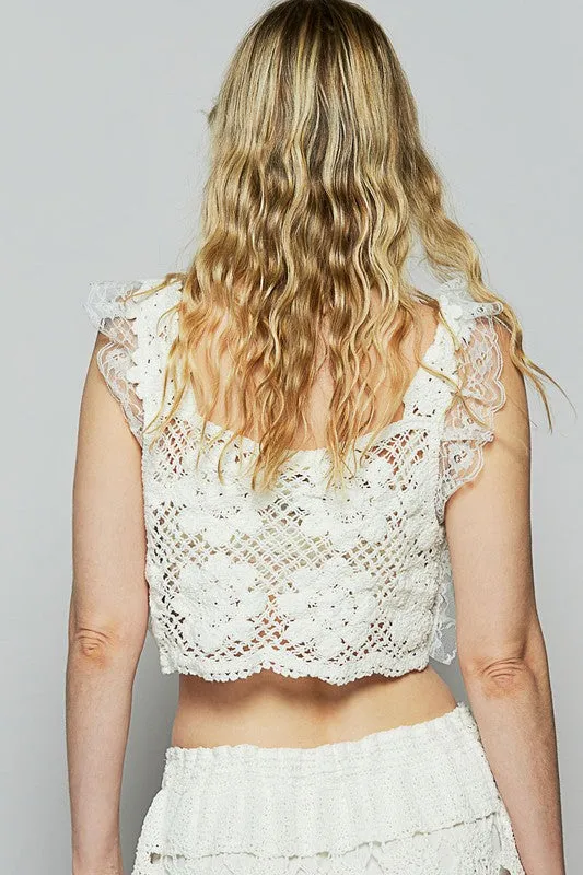 Tessa Crochet Top