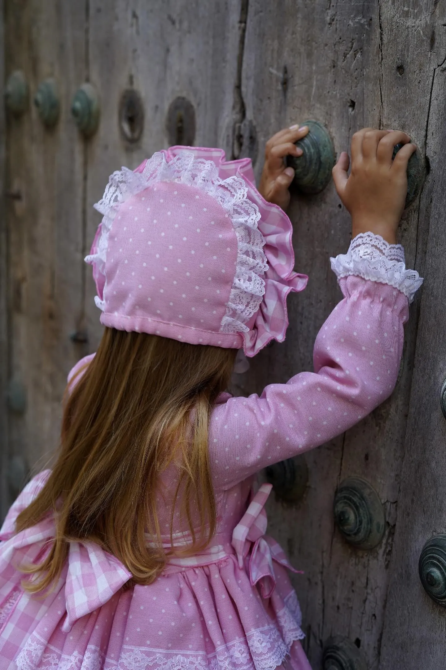 The Dorothy Pink Checkered Dress