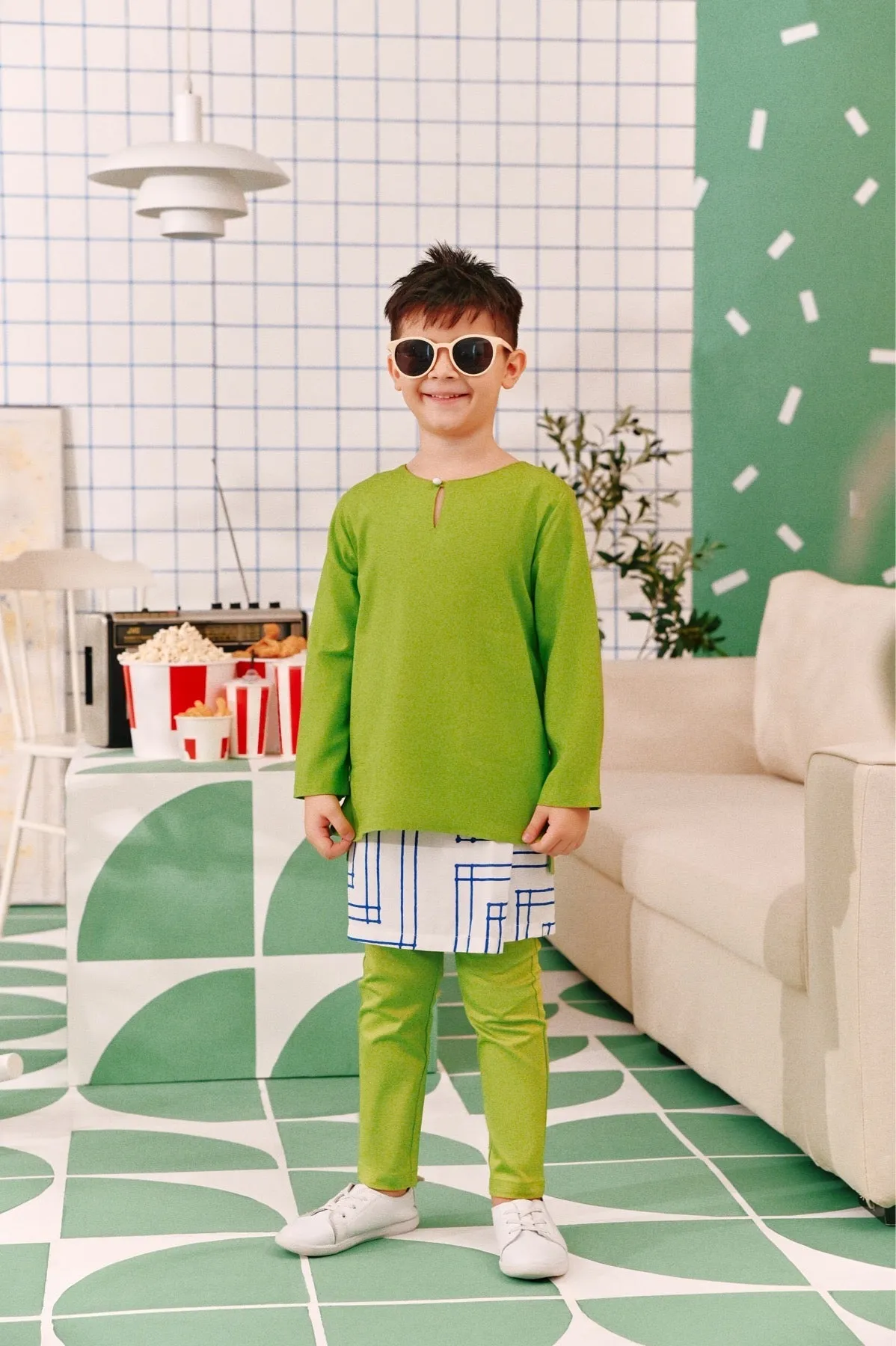 The Perfect Slim Fit Pants - Lime Green