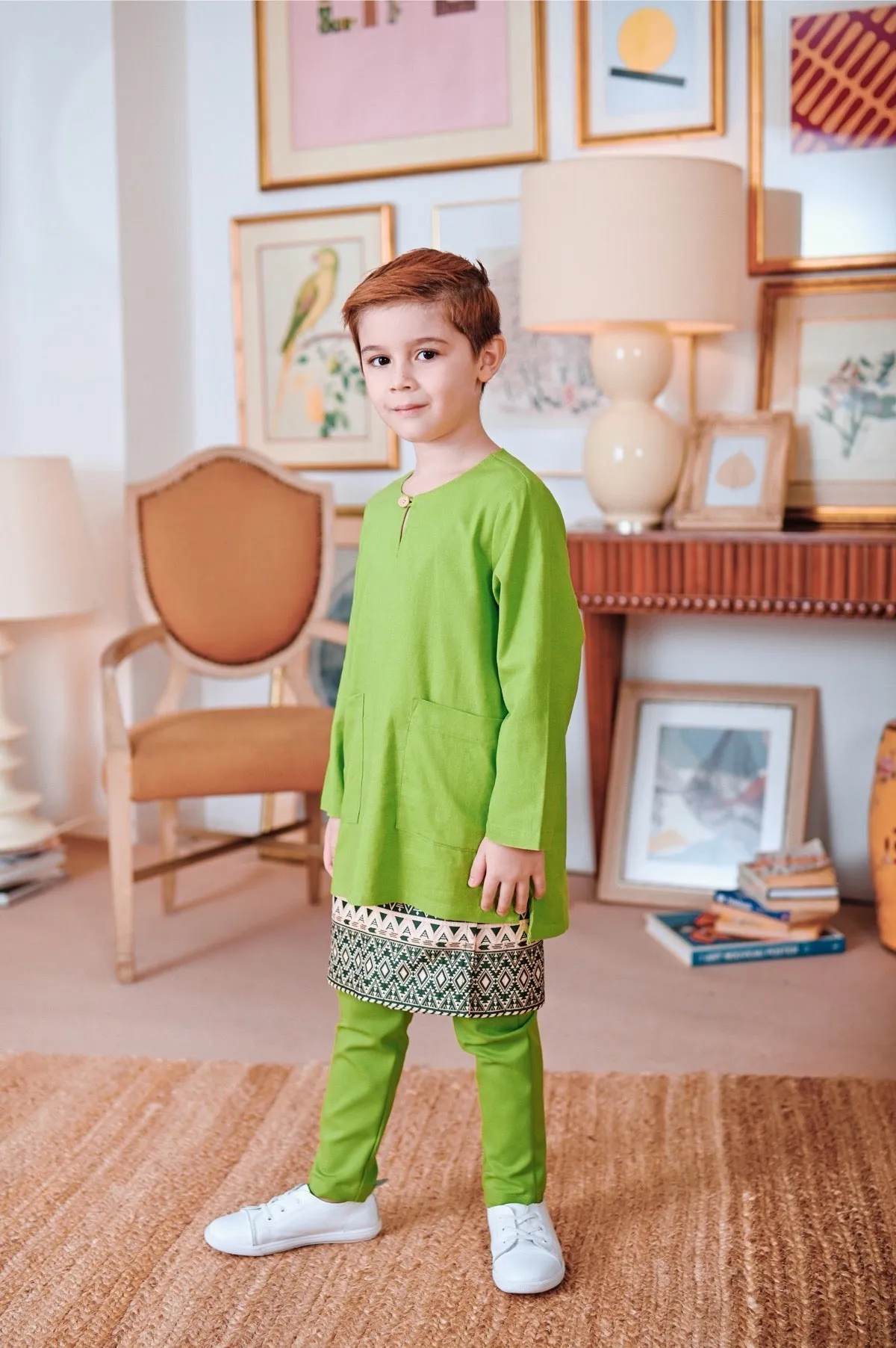 The Perfect Slim Fit Pants - Lime Green