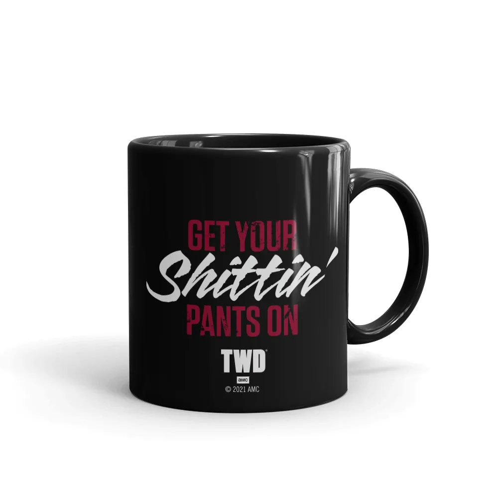 The Walking Dead Negan Shittin Pants Black Mug