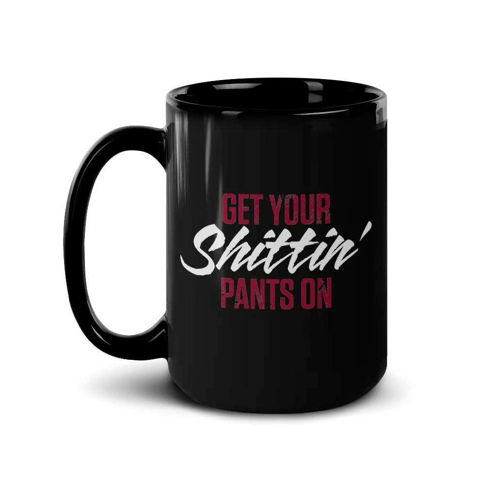 The Walking Dead Negan Shittin Pants Black Mug