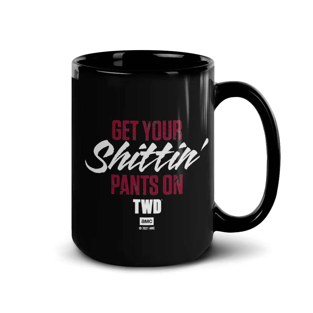 The Walking Dead Negan Shittin Pants Black Mug