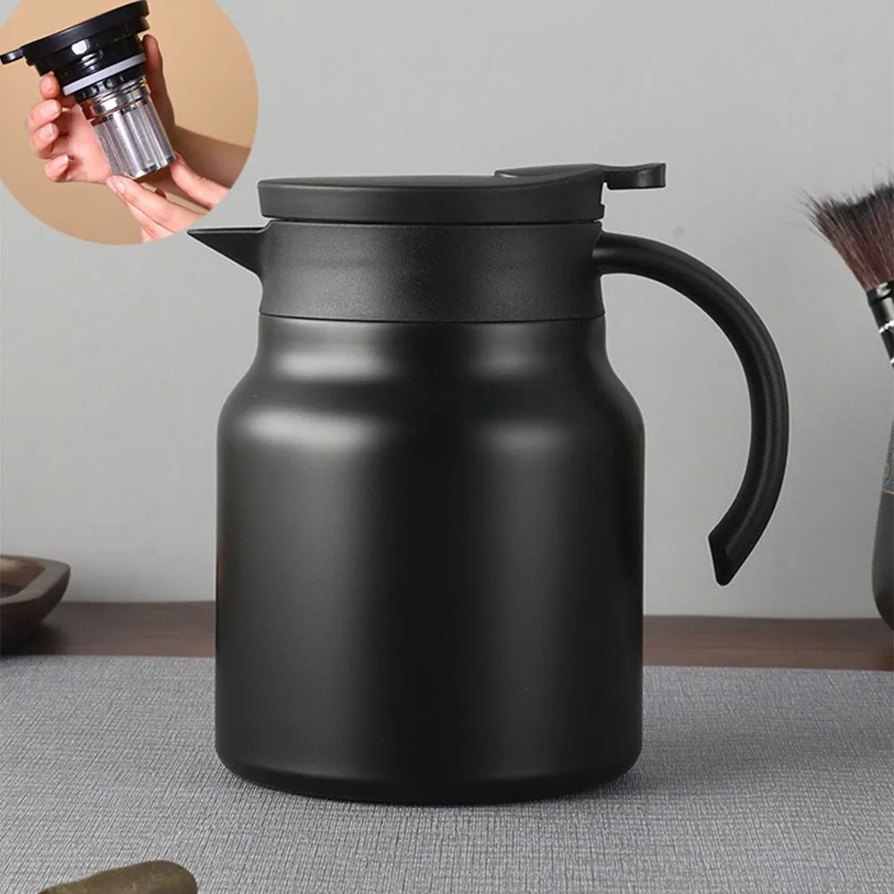 Thermal Wave Elegant Stainless Steel Teapot