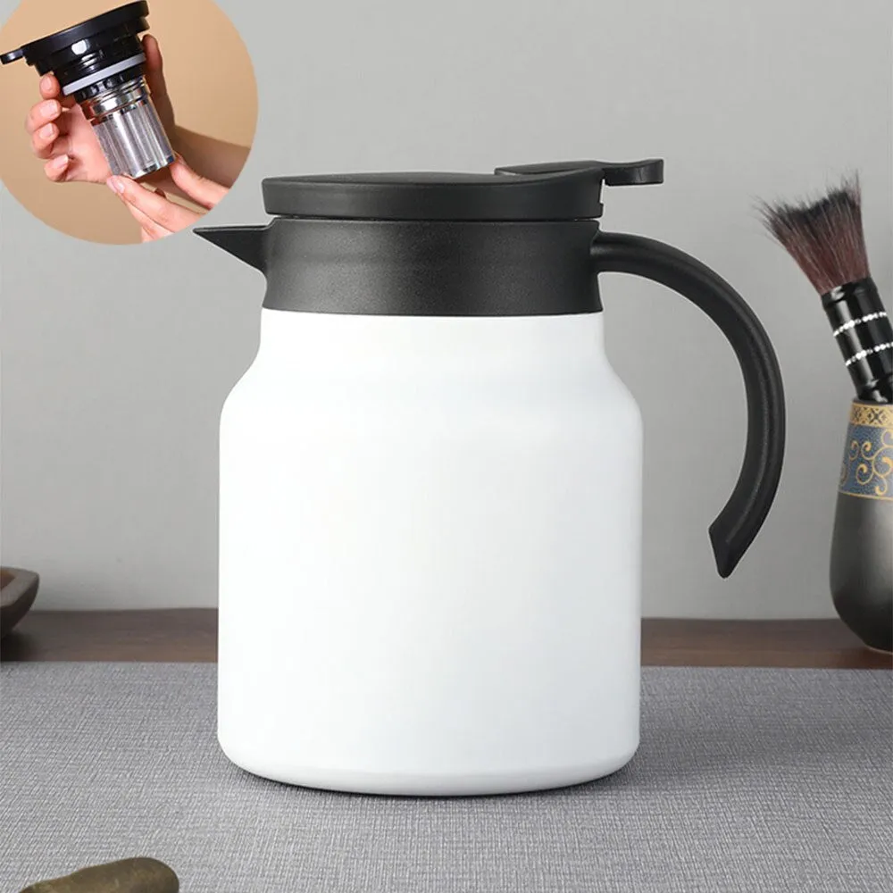 Thermal Wave Elegant Stainless Steel Teapot