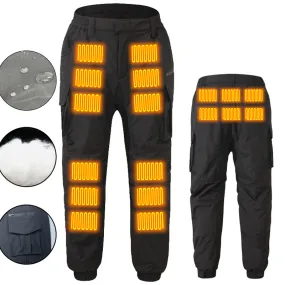 Unisex 18 Areas Heated Cargo Pants