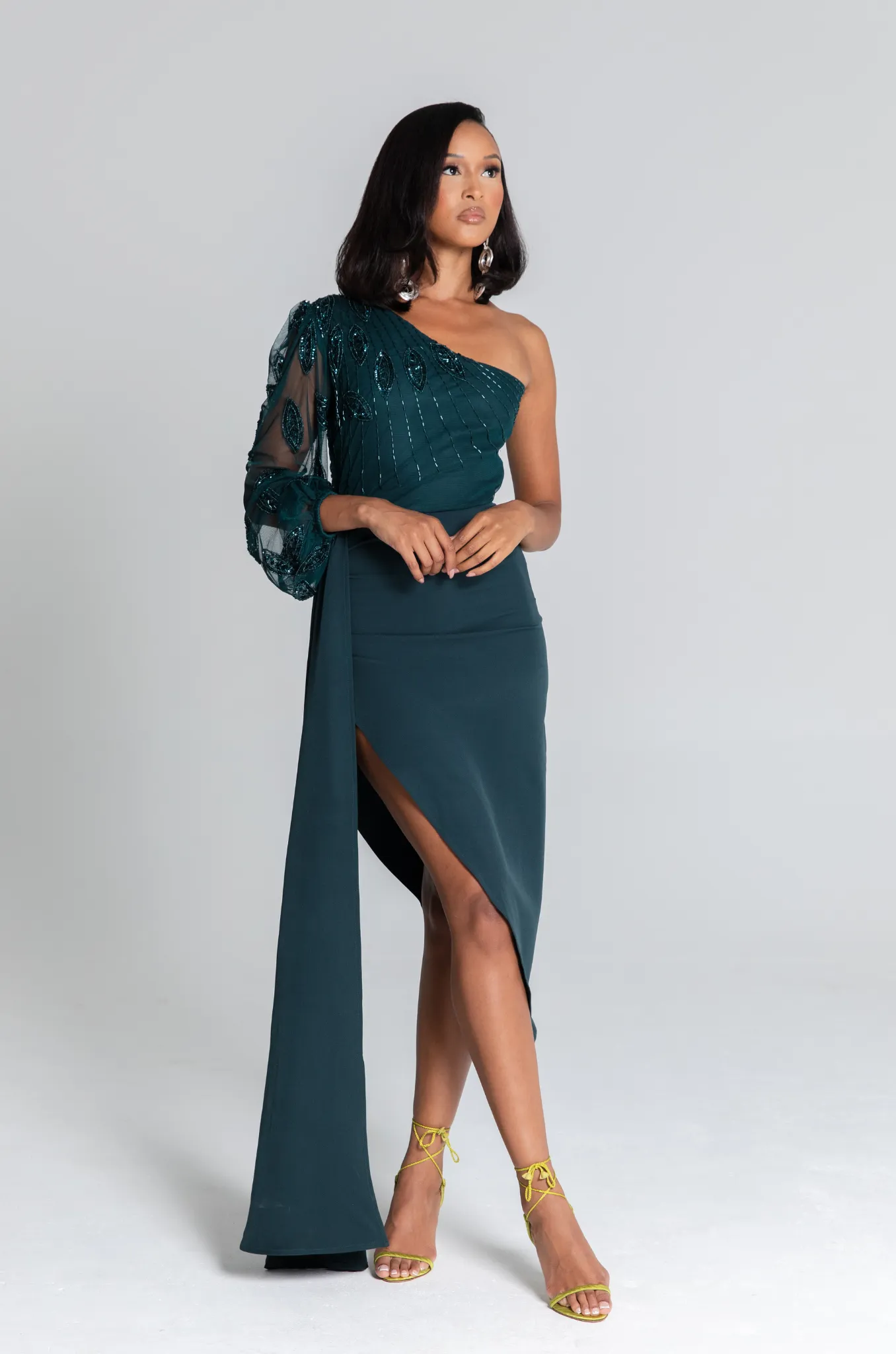 Ursula Dress Dark Green