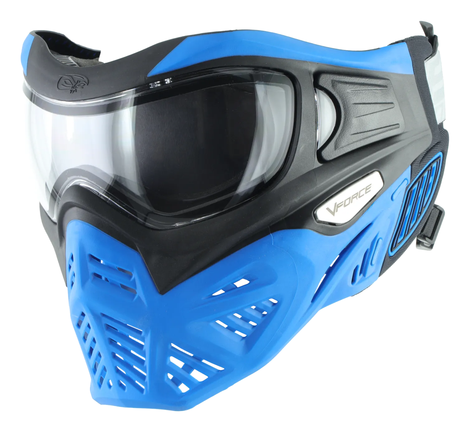 V-Force Grill 2.0 Paintball Goggle - Thermal Clear Lens - Azure (Black/Blue)