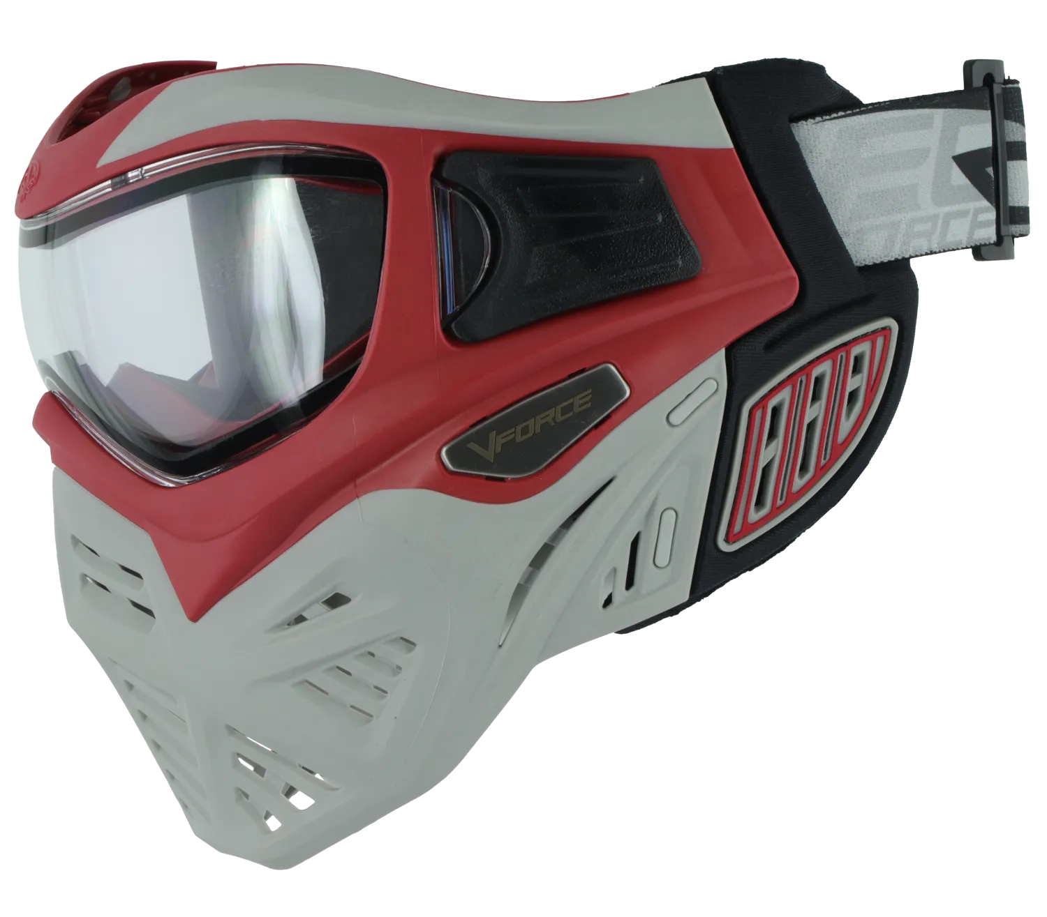 V-Force Grill 2.0 Paintball Goggle - Thermal Clear Lens - Dragon (Red/Grey)