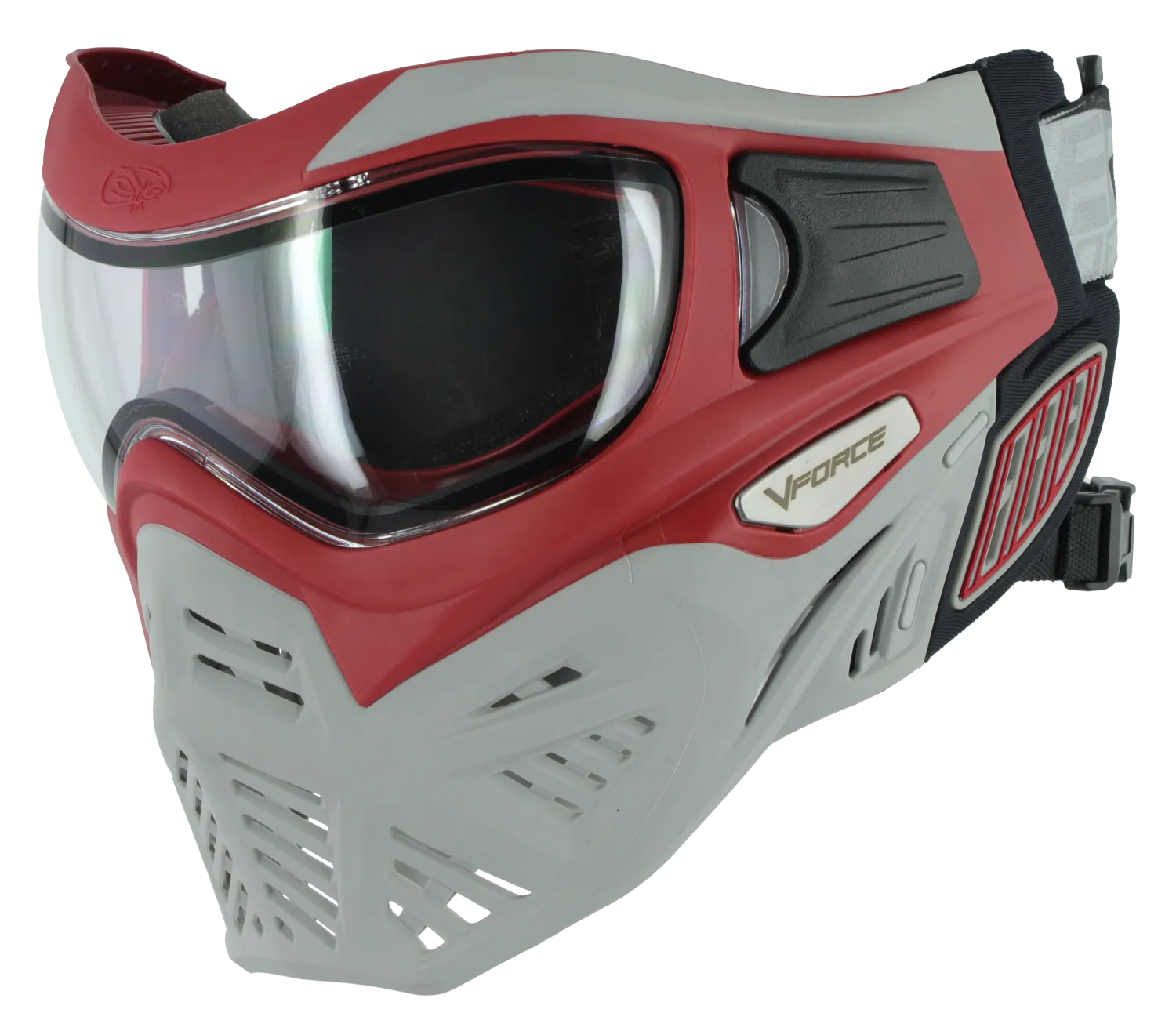 V-Force Grill 2.0 Paintball Goggle - Thermal Clear Lens - Dragon (Red/Grey)