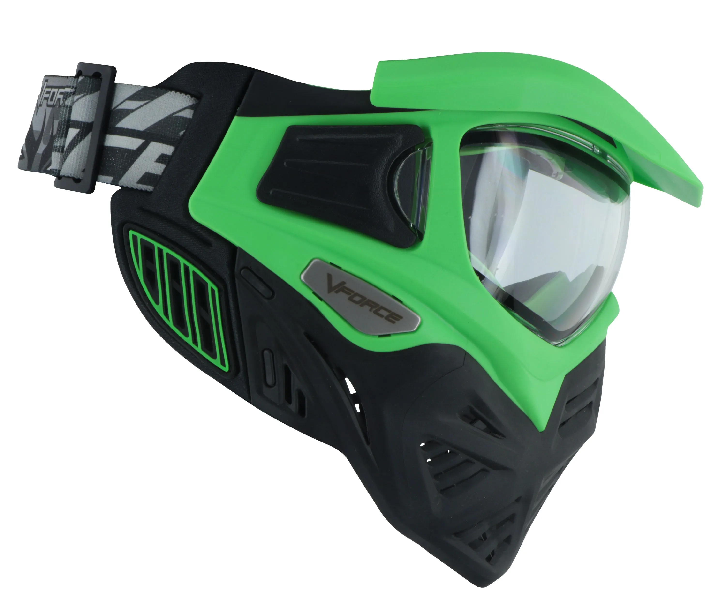 V-Force Grill 2.0 Paintball Goggle - Thermal Clear Lens - Venom (Green/Black)