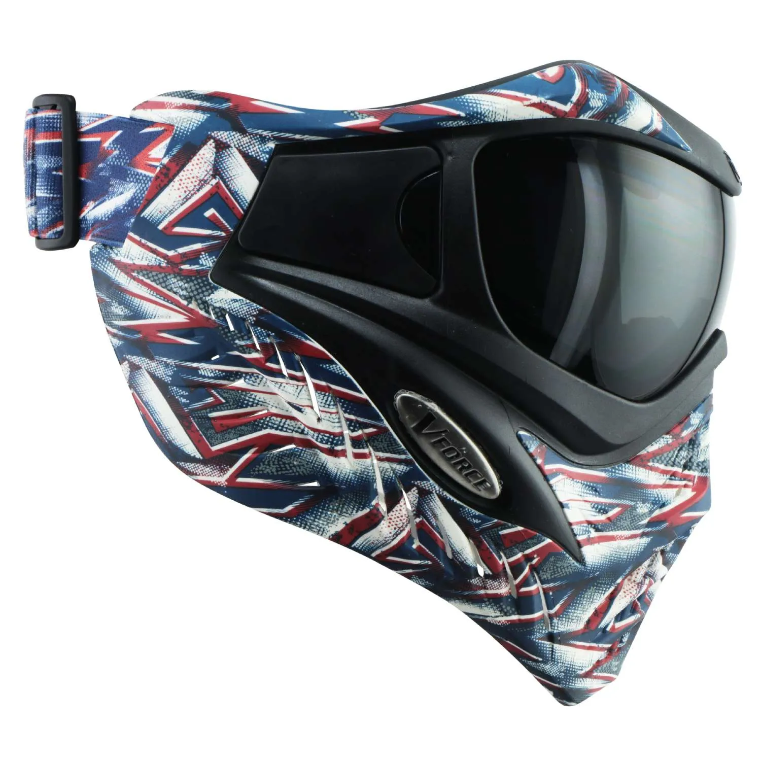 V-Force Grill SE Paintball Mask Goggle - Spangled Hero w/ Smoke Lens