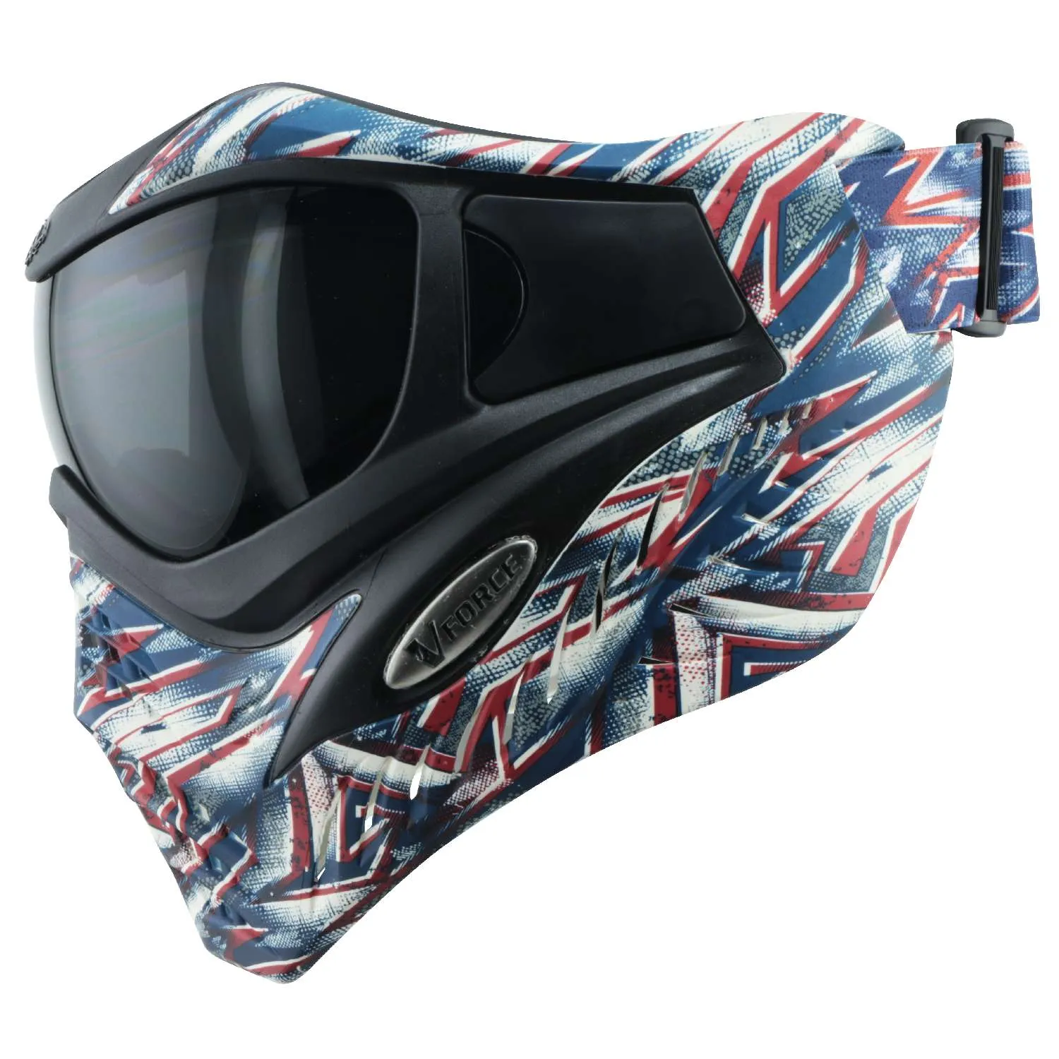 V-Force Grill SE Paintball Mask Goggle - Spangled Hero w/ Smoke Lens