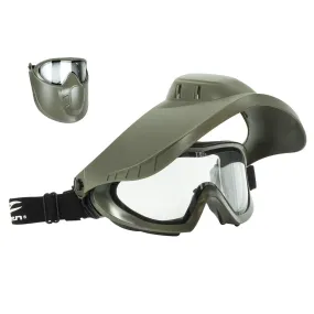 Valken VSM Thermal w/Face Shield Olive - Clear Lens