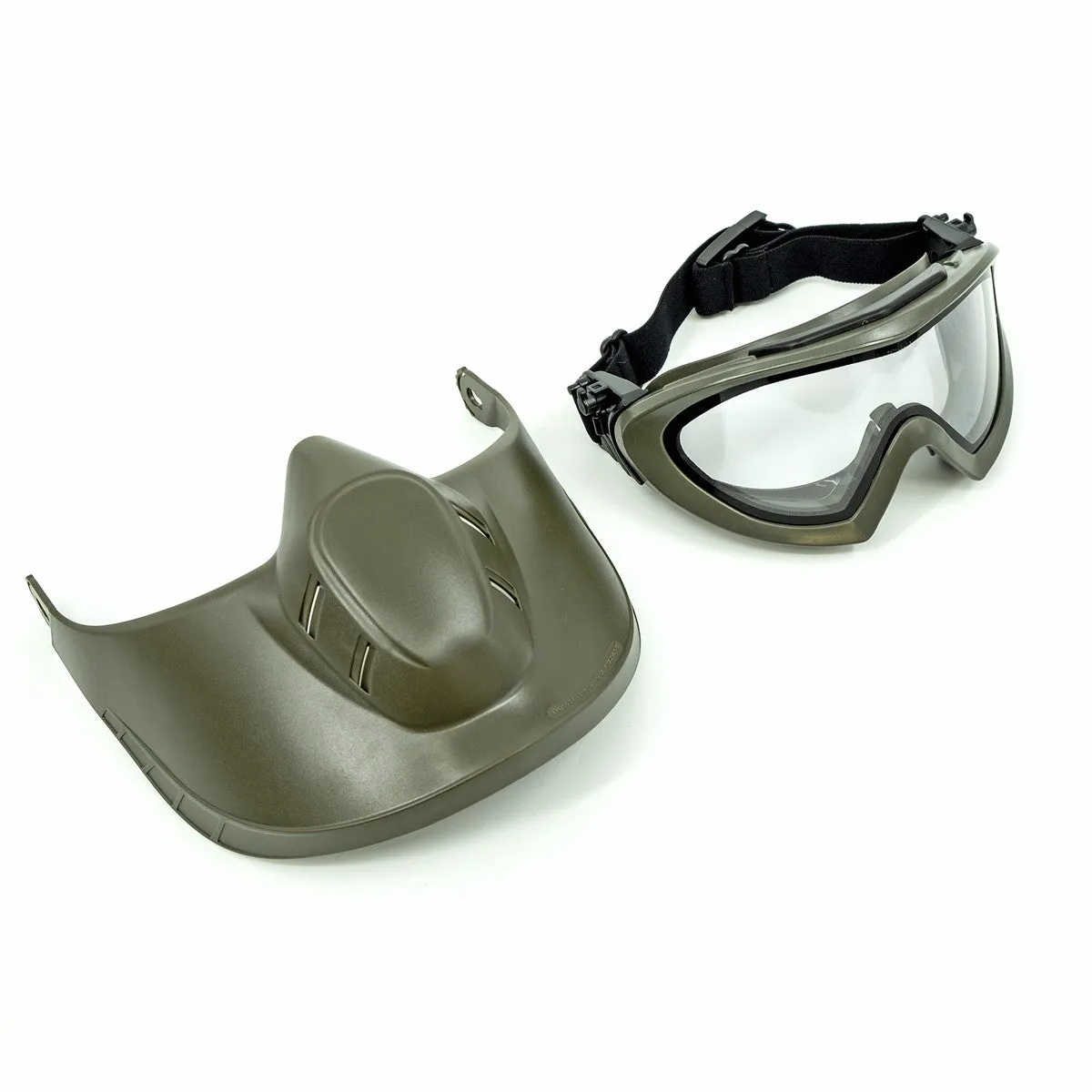 Valken VSM Thermal w/Face Shield Olive - Grey Lens