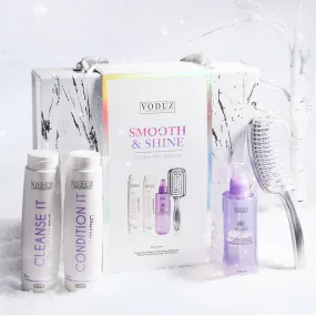 Voduz Smooth and Shine Glossy Hair Regime Gift Set