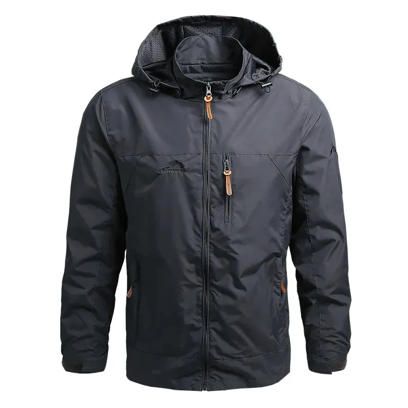 Winter Men's Jackets Casual Hunting Jacket, Waterproof autumn Clothes 5XL