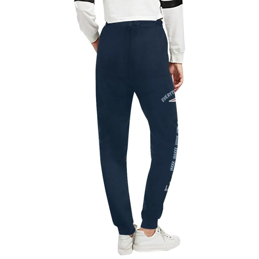 Women's New england patriots 6x champions Sweatpants Navy Blue|Nfl SB LIII Jogger Pants|Baggy Slacks