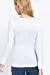 Women's V Neck Long Sleeves Henley Thermal Knit Top