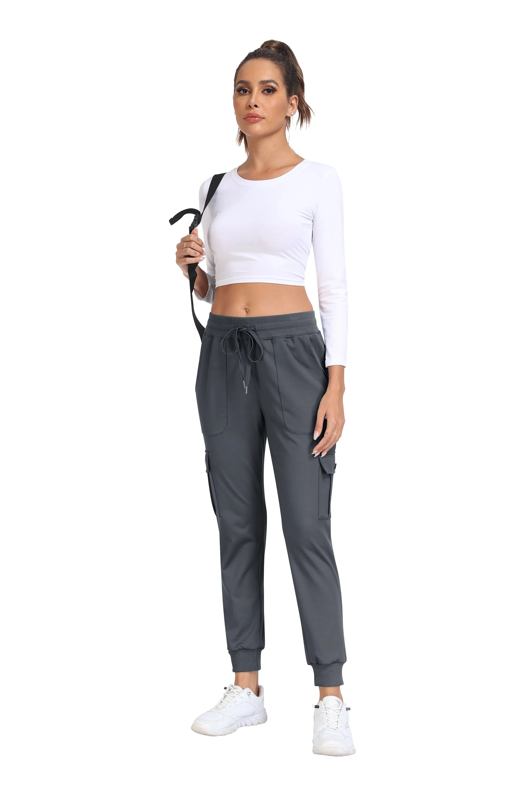 Women's Workwear Jogging High Waist Sweat pants