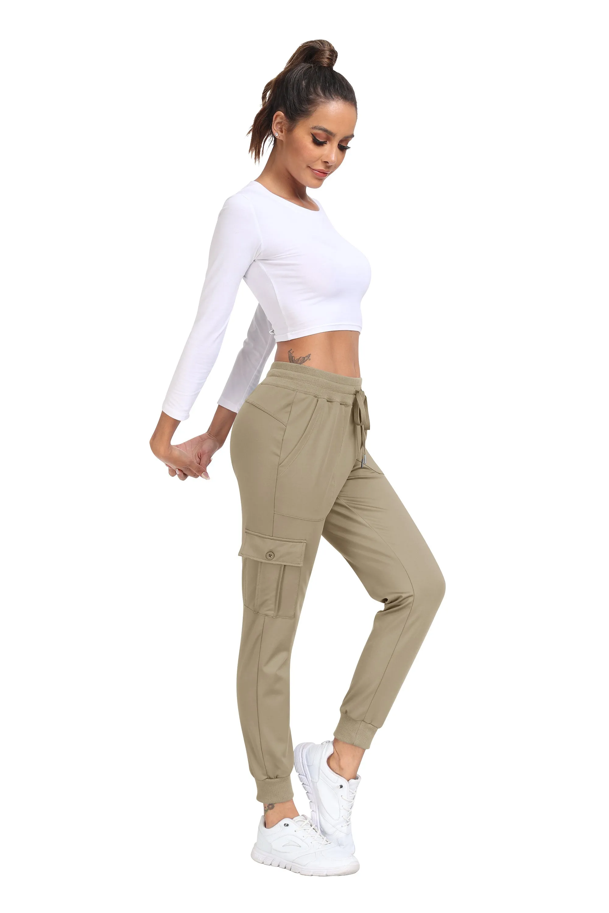 Women's Workwear Jogging High Waist Sweat pants