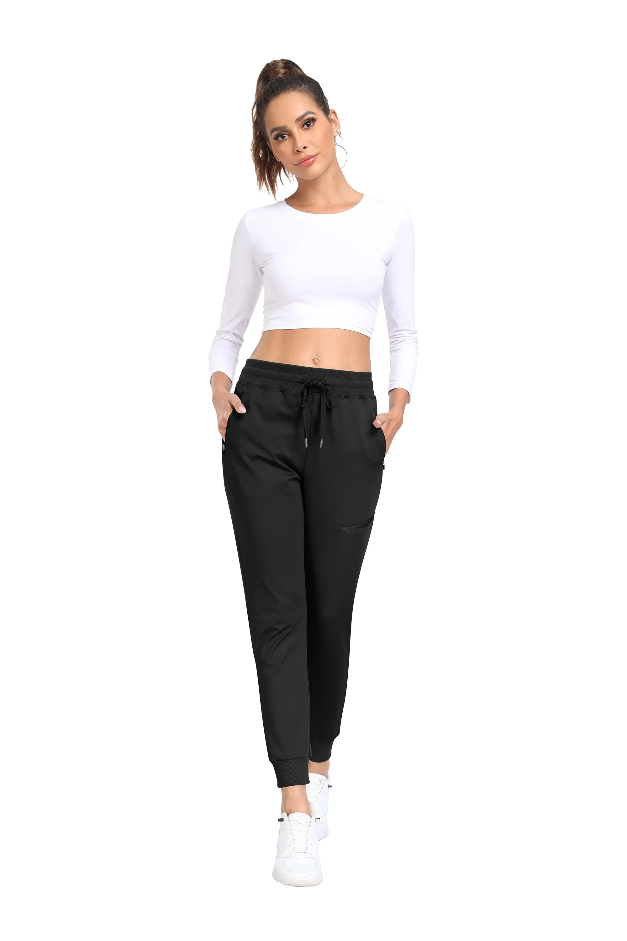 Women's Workwear Jogging High Waist Sweat pants