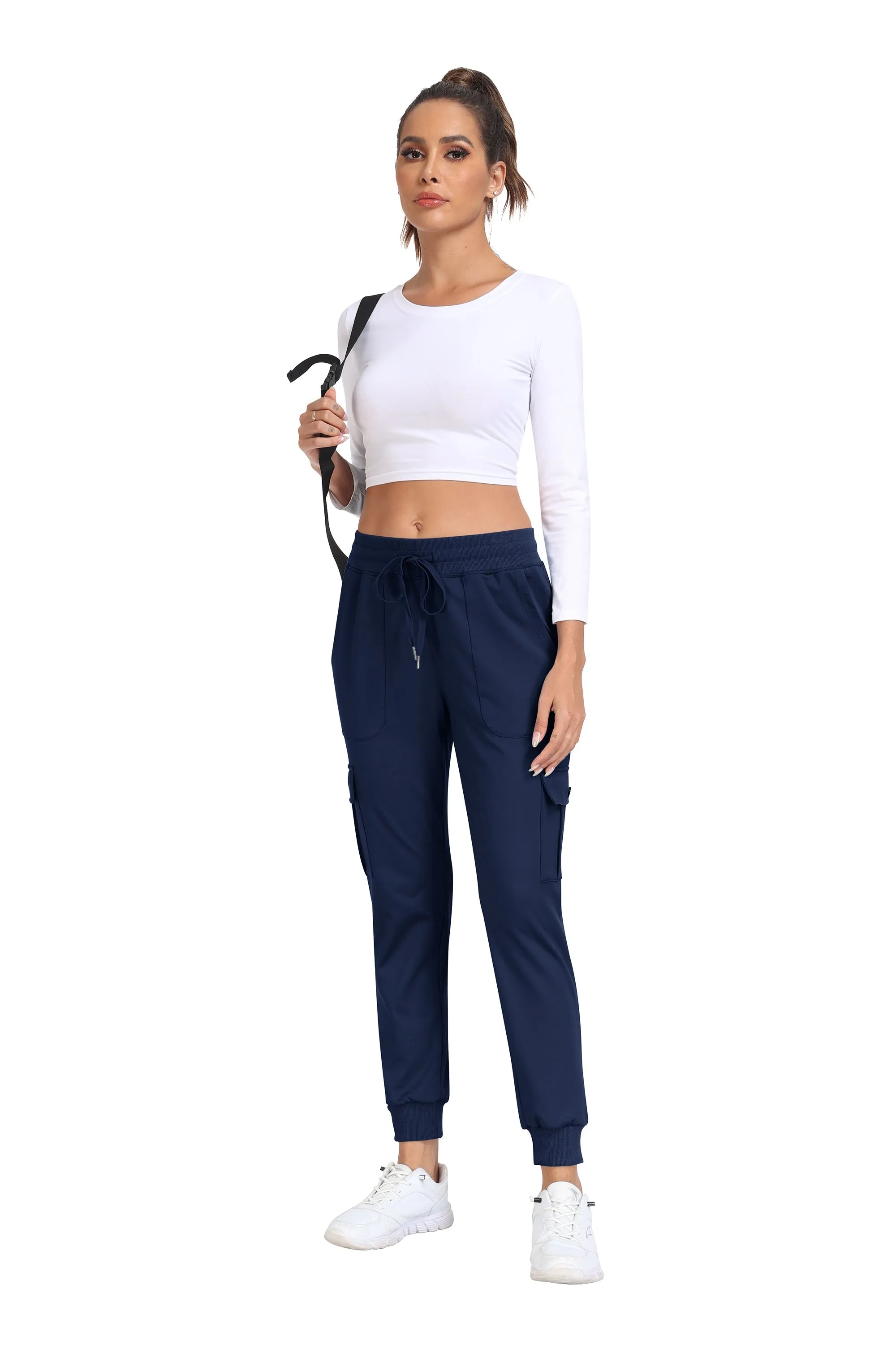 Women's Workwear Jogging High Waist Sweat pants