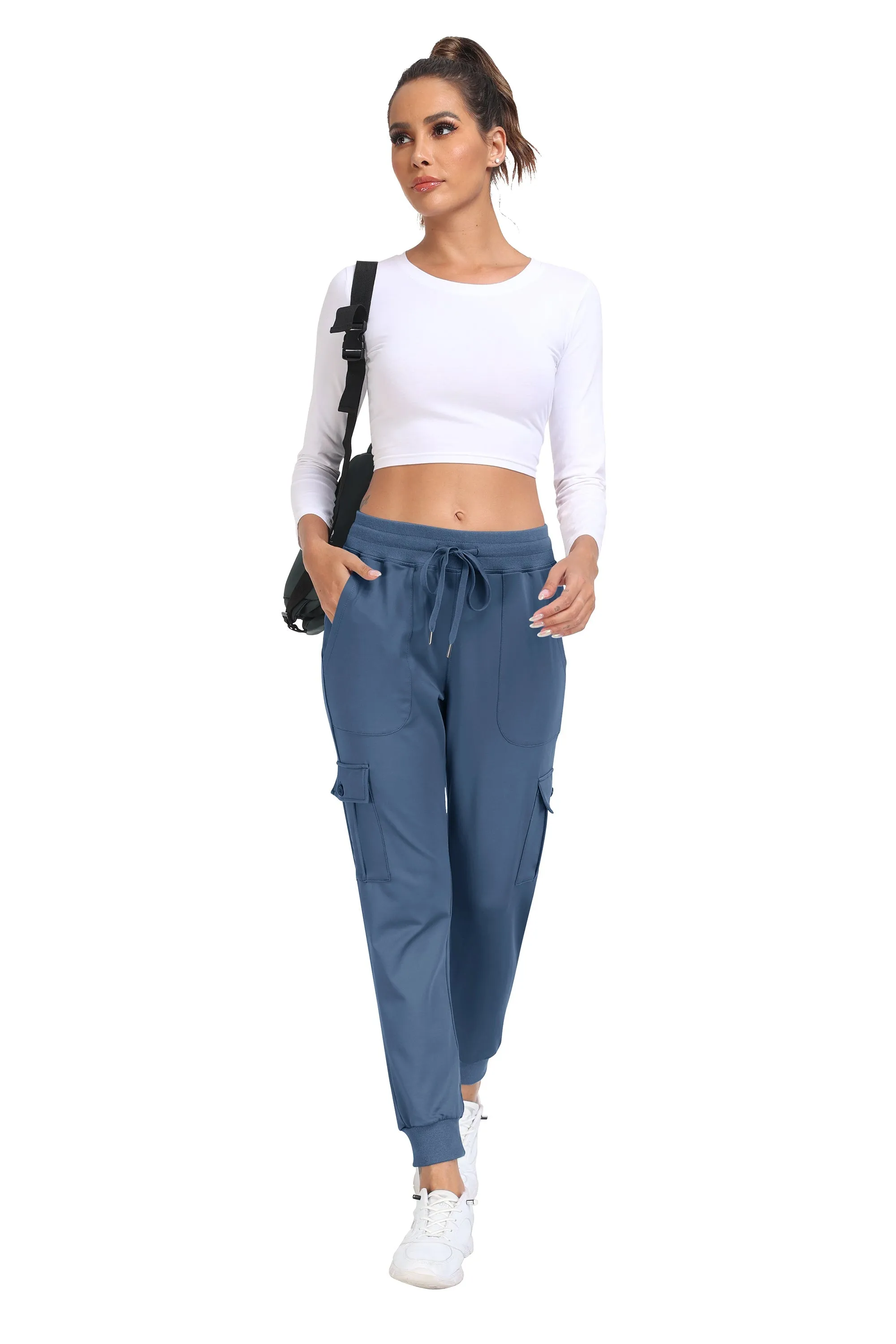 Women's Workwear Jogging High Waist Sweat pants