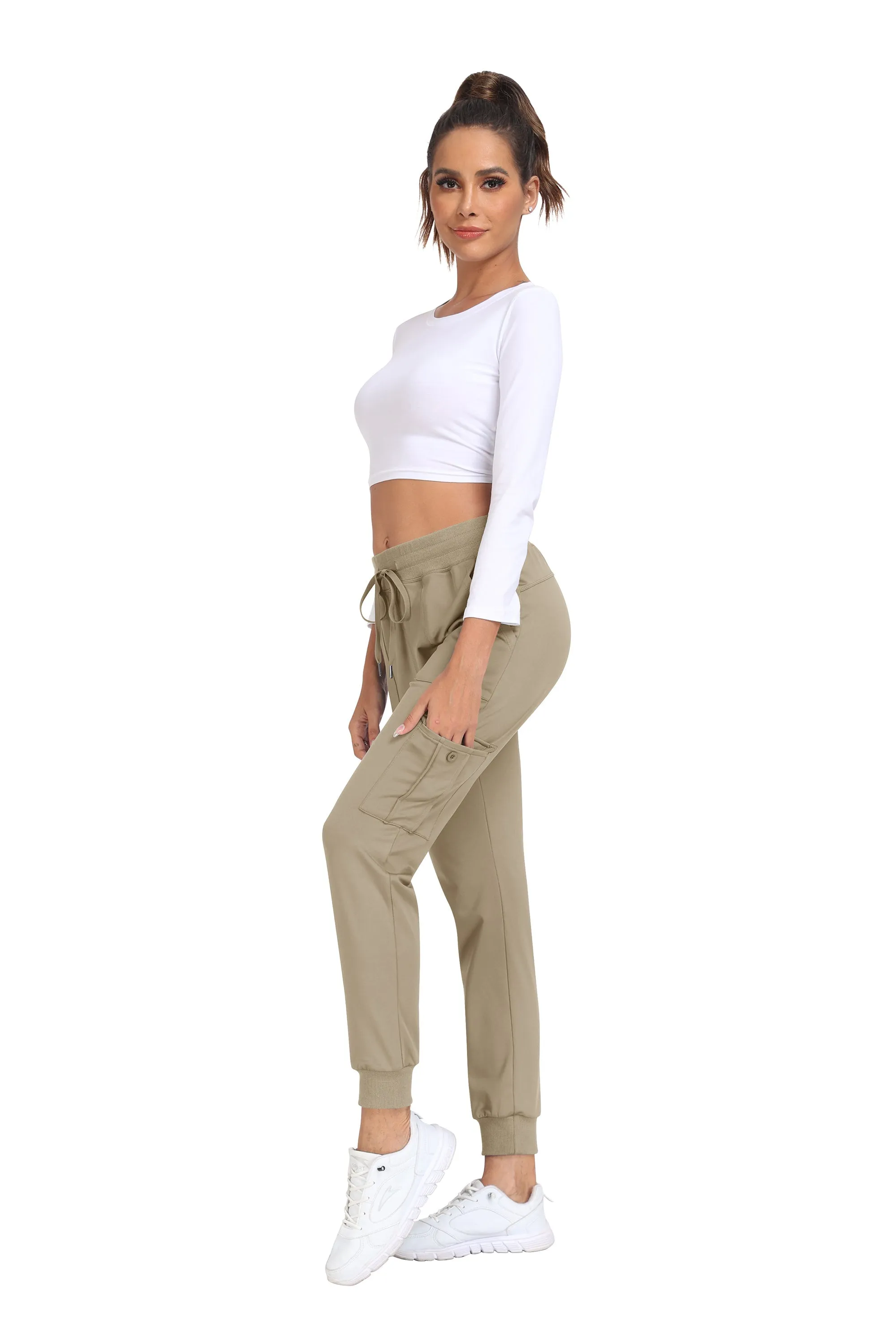 Women's Workwear Jogging High Waist Sweat pants