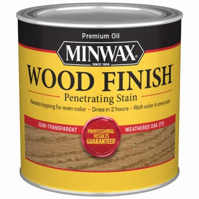 Wood Finish Semi-Transparent QUART - WEATHERED OAK