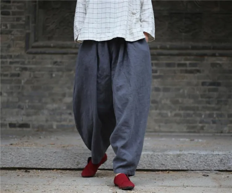 Zen Casual Linen Harem Pants | Zen