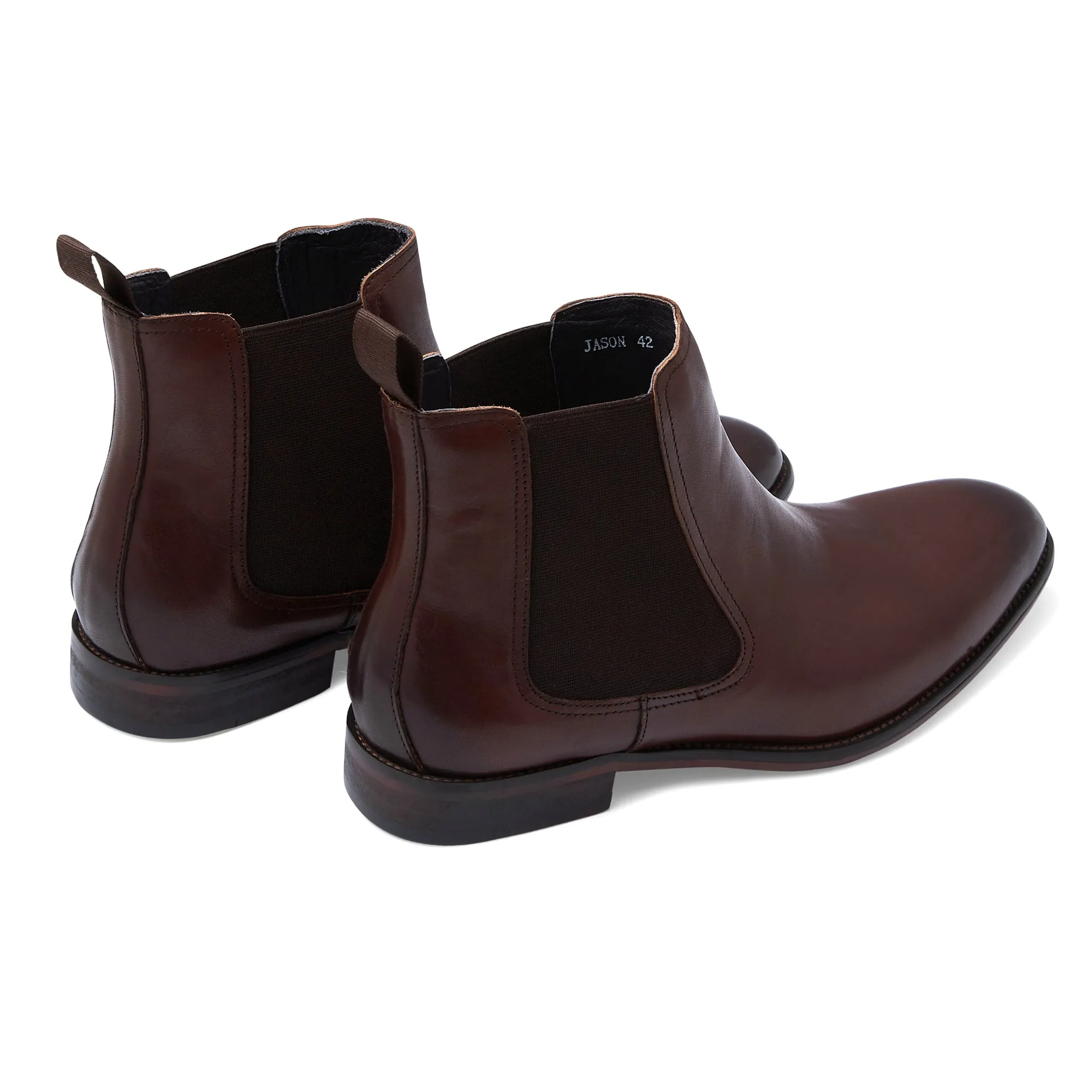 ZJason Brown Chelsea Boots